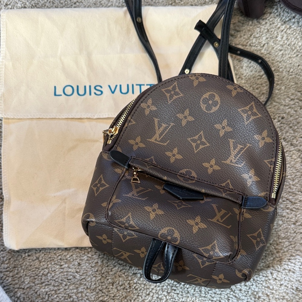 Louis Vuitton Brown Monogram Mini Backpack